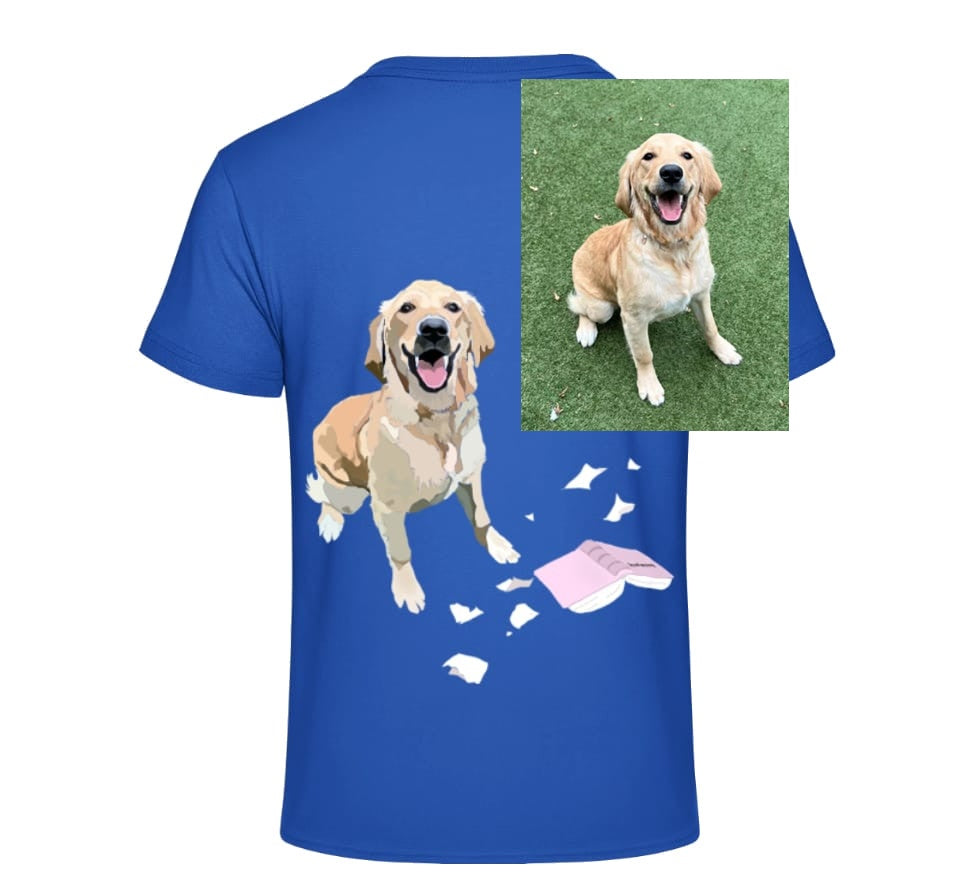 Customized T-Shirt Fauntain™ , Unleash Uniqueness and Style with Customizable Pet Apparel