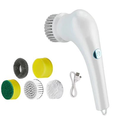 Multi-functional Electric Cleaning Brush for Kitchen and Bathroom, Effortless Deep Cleaning