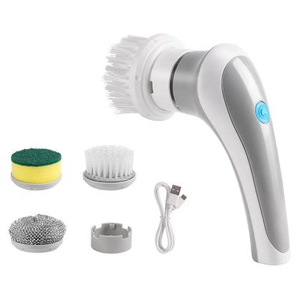 Multi-functional Electric Cleaning Brush for Kitchen and Bathroom, Effortless Deep Cleaning