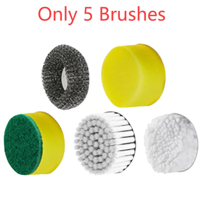 Multi-functional Electric Cleaning Brush for Kitchen and Bathroom, Effortless Deep Cleaning