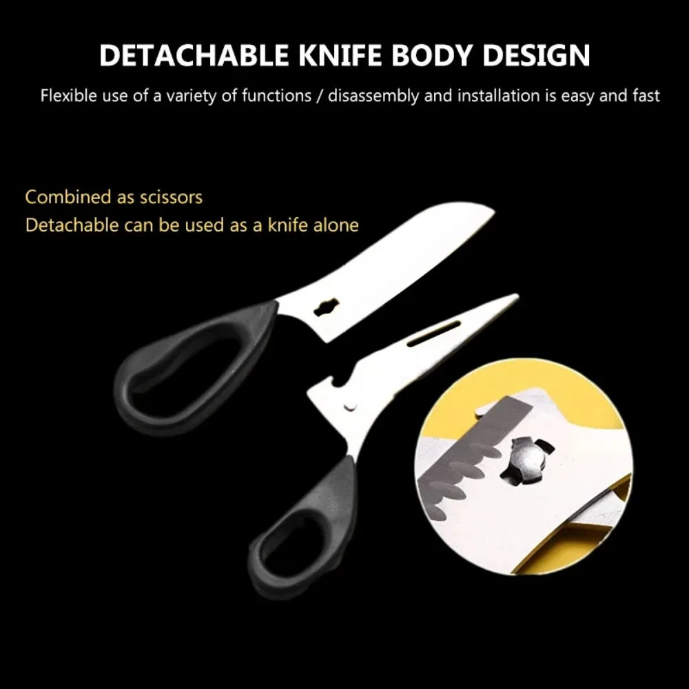 Steel Multifunction Scissors Unmatched Versatility